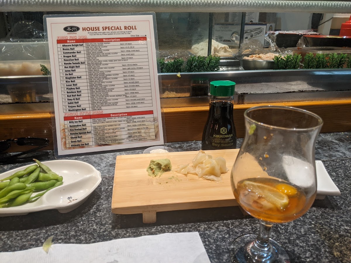 Menu Honshu Sushi-1